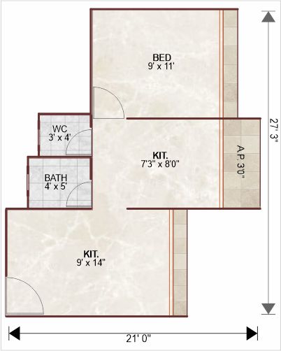 Apartment Floor Plan